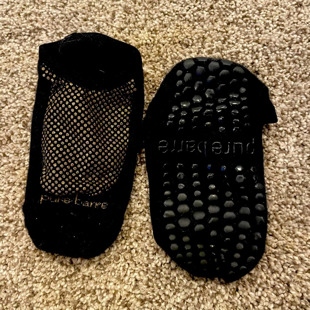 Mesh with gold glitter dots